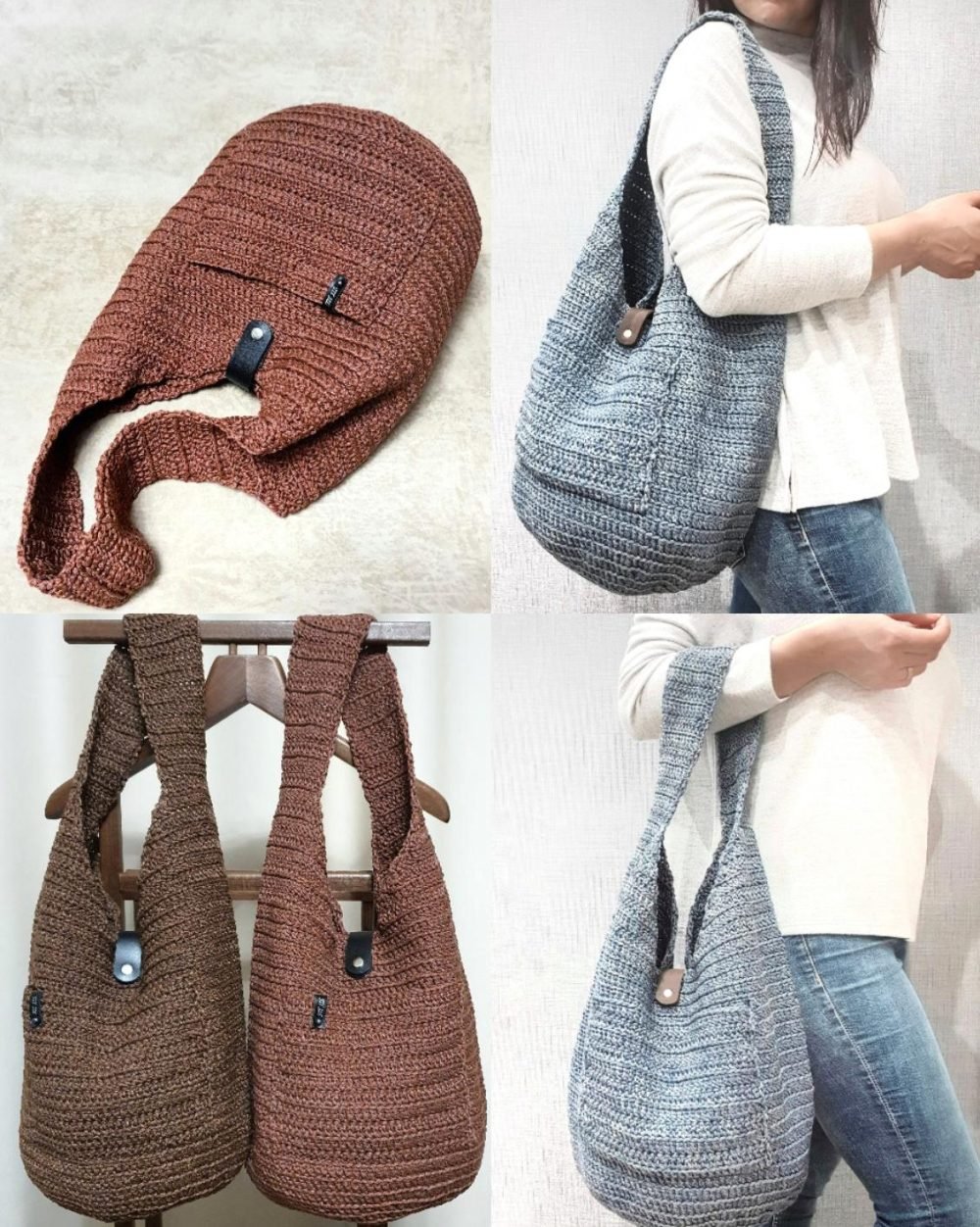 [Crochet-style] Сумка Хобо (Татьяна Шумилина)